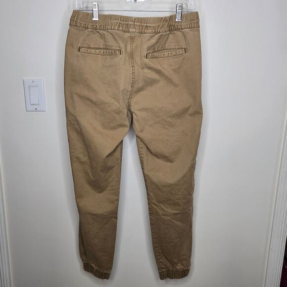 OLD NAVY Modern Jogger Pants Tan Built In Flex Size S - Picture 7 of 10